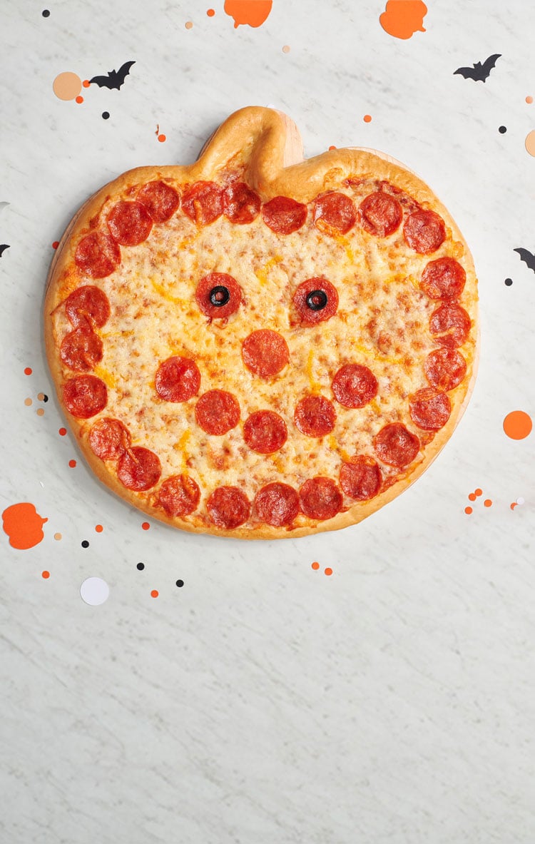 Papa Murphy's Jack-o'-lantern Pizza