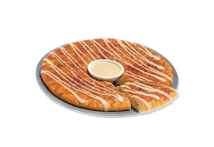 Cinnamon Wheel with Cream Cheese Frosting
